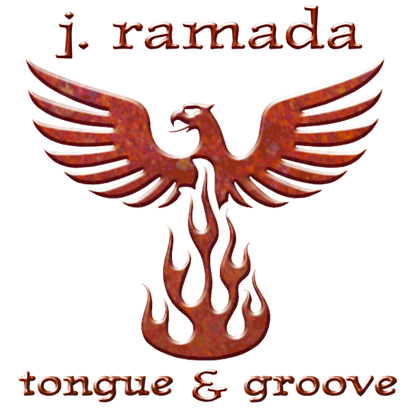 click first design j.ramada tongue and groove album logo