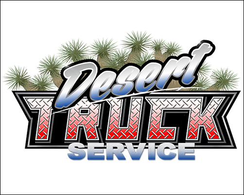 click first design logo design desert truck service