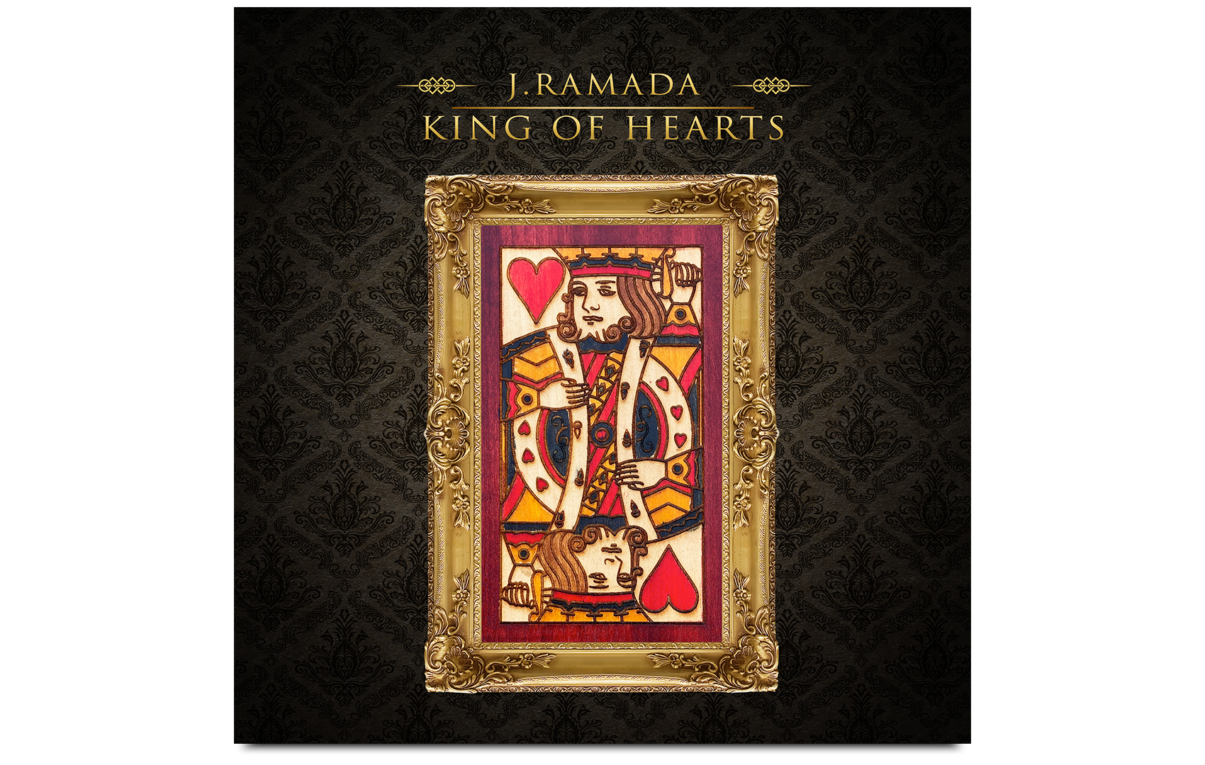 j.ramada king of hearts digital single design