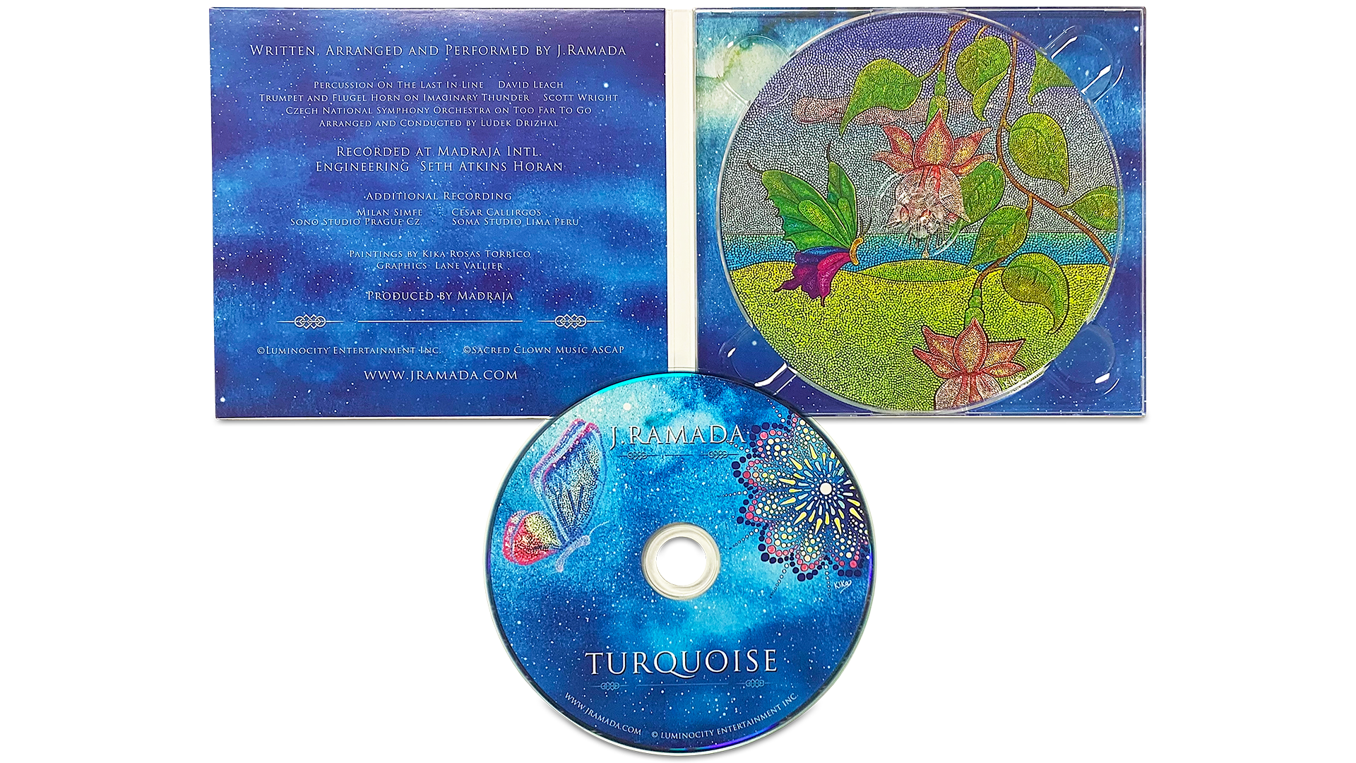 j.ramada turquoise album project layout